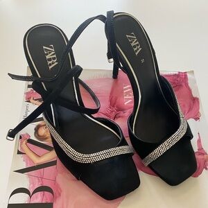 Zara Black Heels